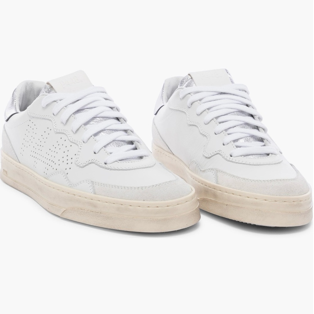 P448 Bali Platform Sneakers - Metallico